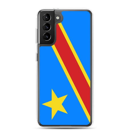 Coque Téléphone Drapeau de la république démocratique du Congo - Pixelforma 