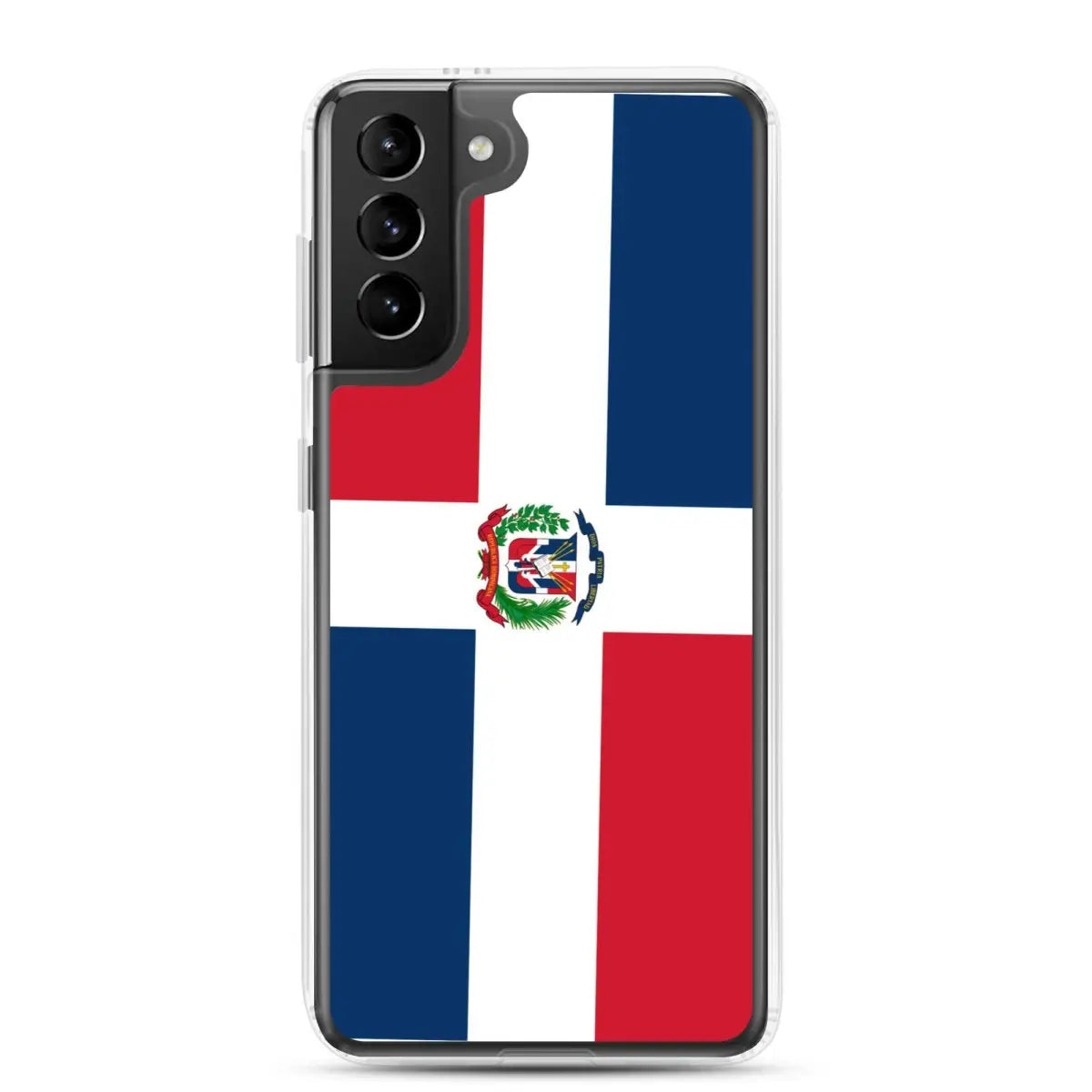 Coque téléphone drapeau de la république dominicaine - pixelforma