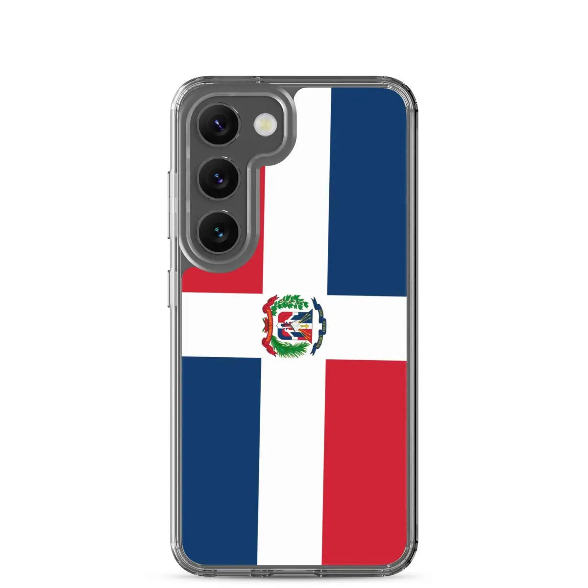 Coque téléphone drapeau de la république dominicaine - pixelforma