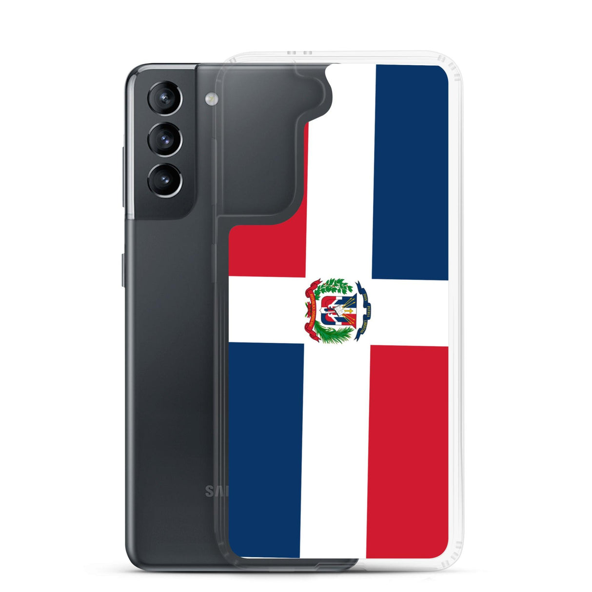 Coque Téléphone Drapeau de la République dominicaine - Pixelforma