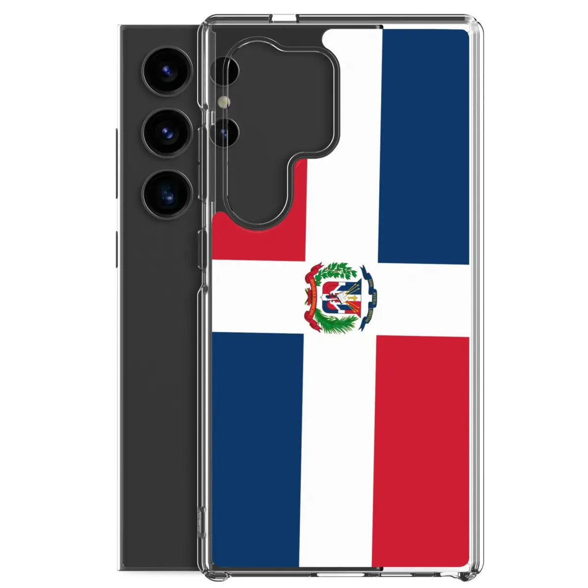 Coque téléphone drapeau de la république dominicaine - pixelforma
