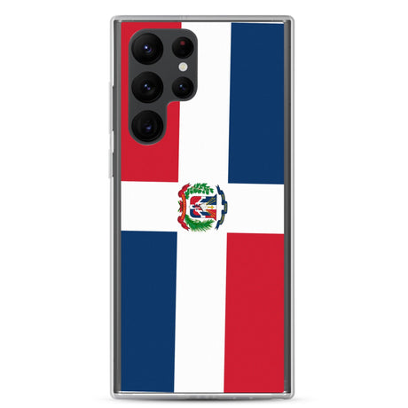 Coque Téléphone Drapeau de la République dominicaine - Pixelforma