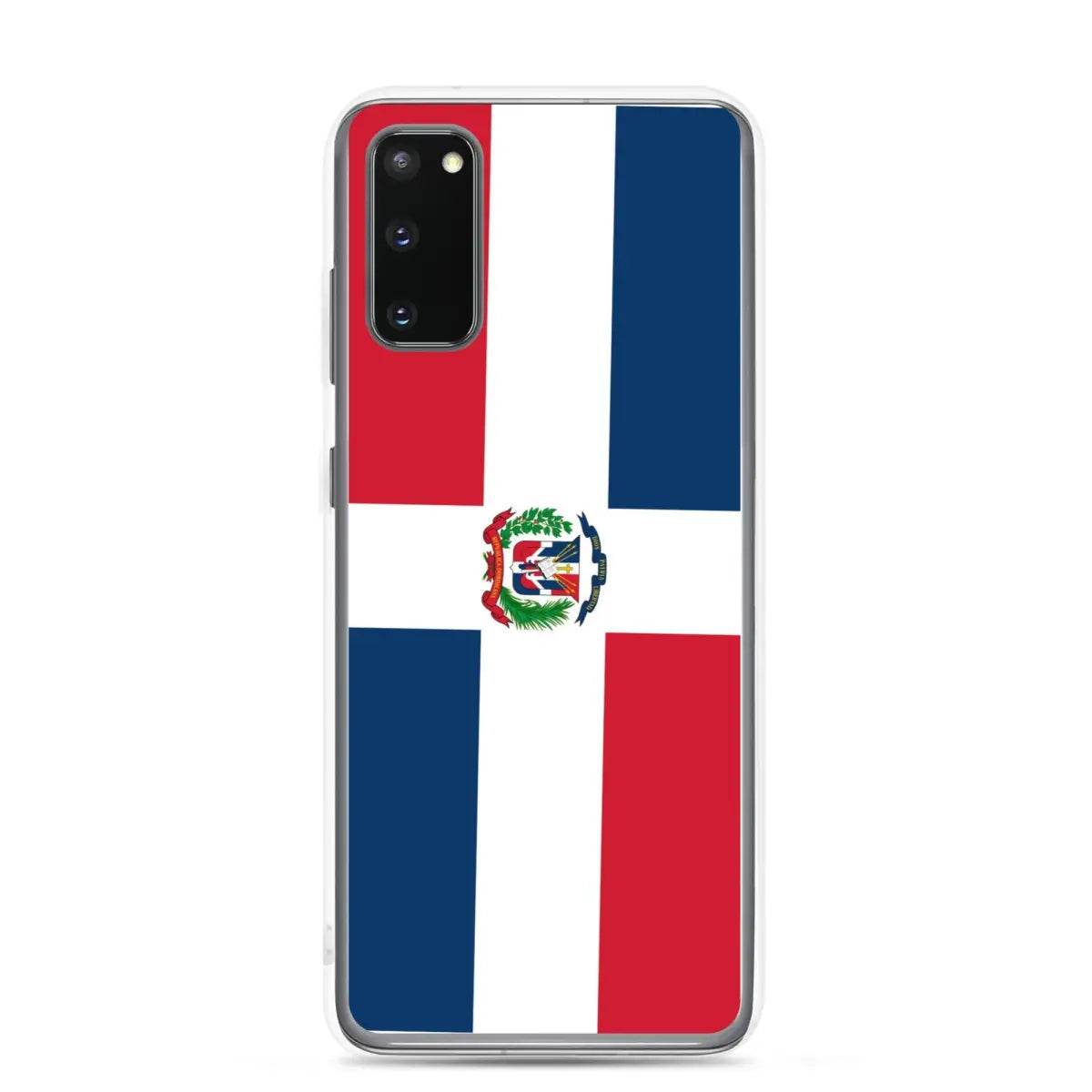 Coque téléphone drapeau de la république dominicaine - pixelforma