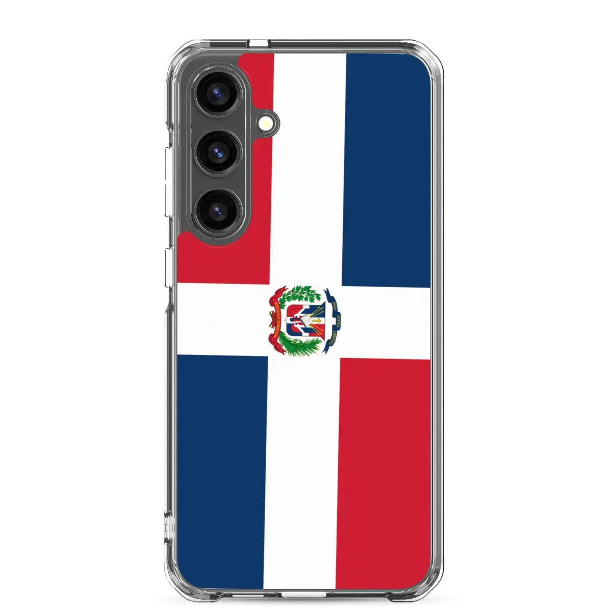 Coque téléphone drapeau de la république dominicaine - pixelforma