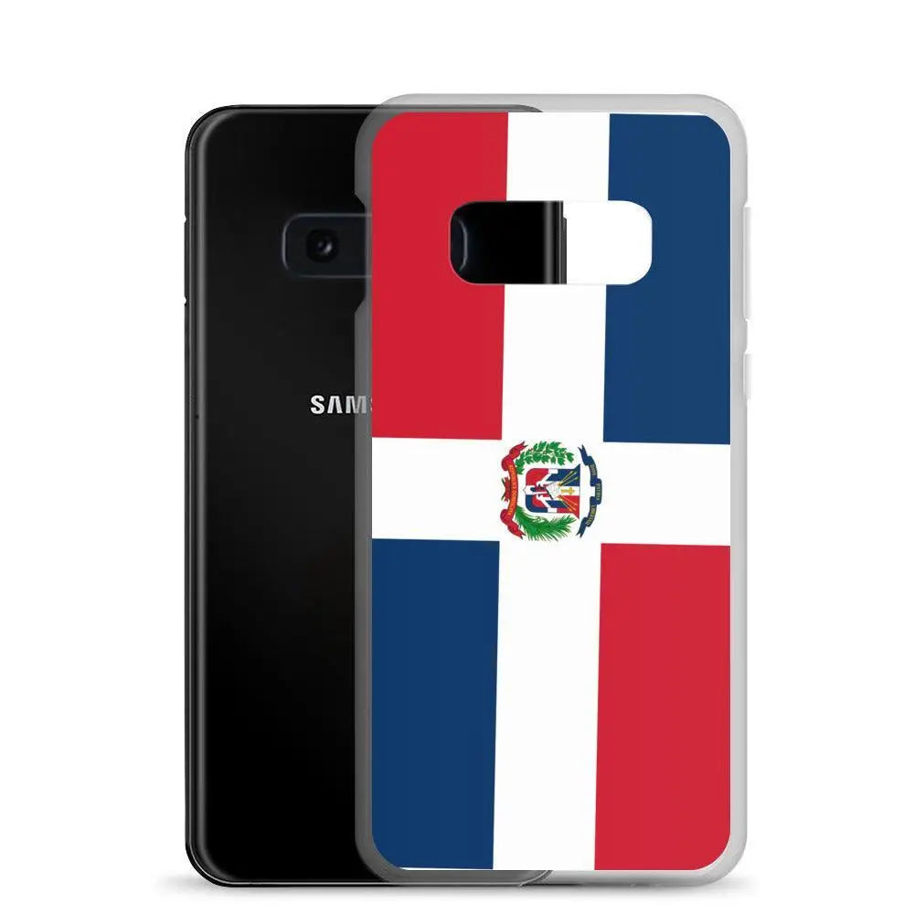 Coque téléphone drapeau de la république dominicaine - pixelforma