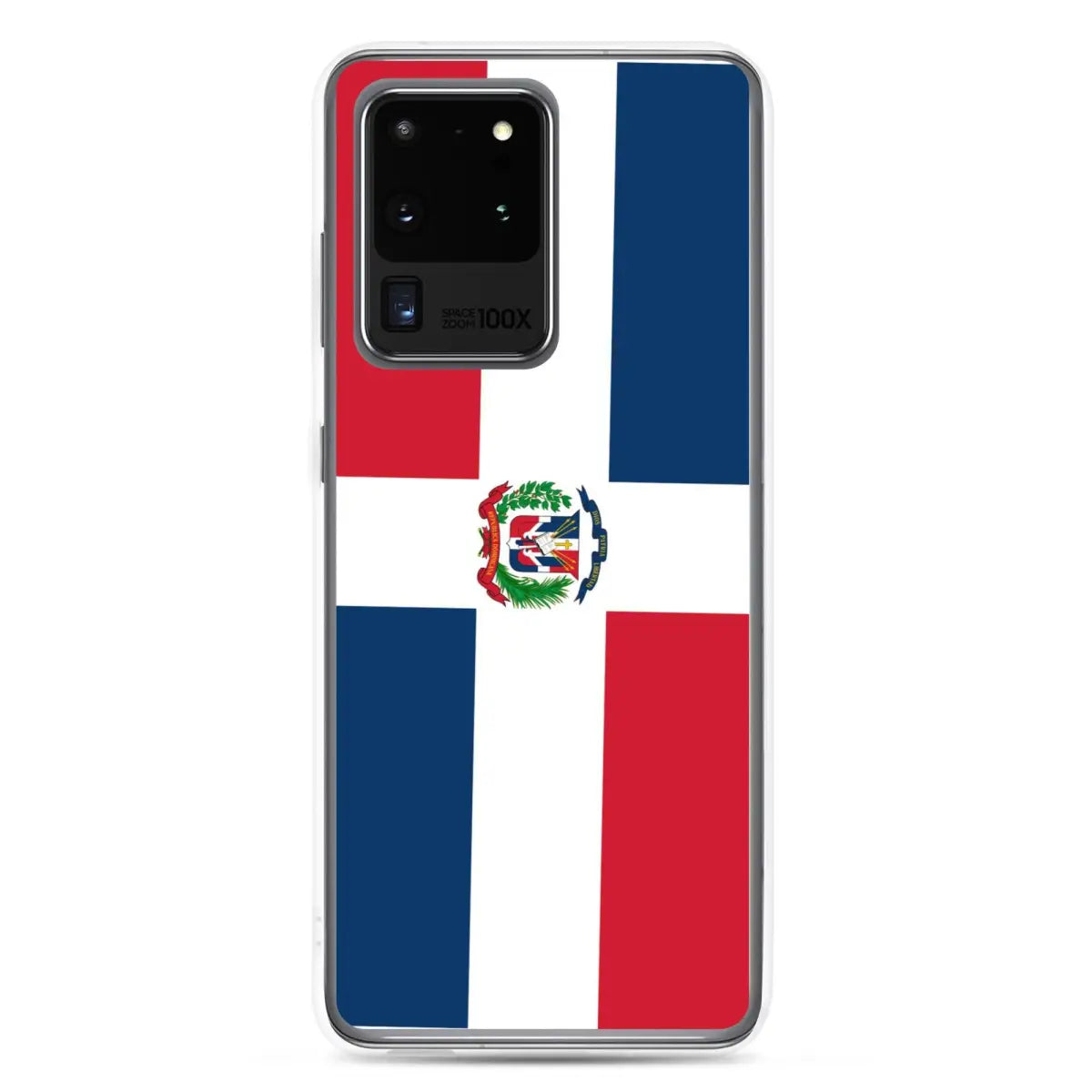 Coque téléphone drapeau de la république dominicaine - pixelforma