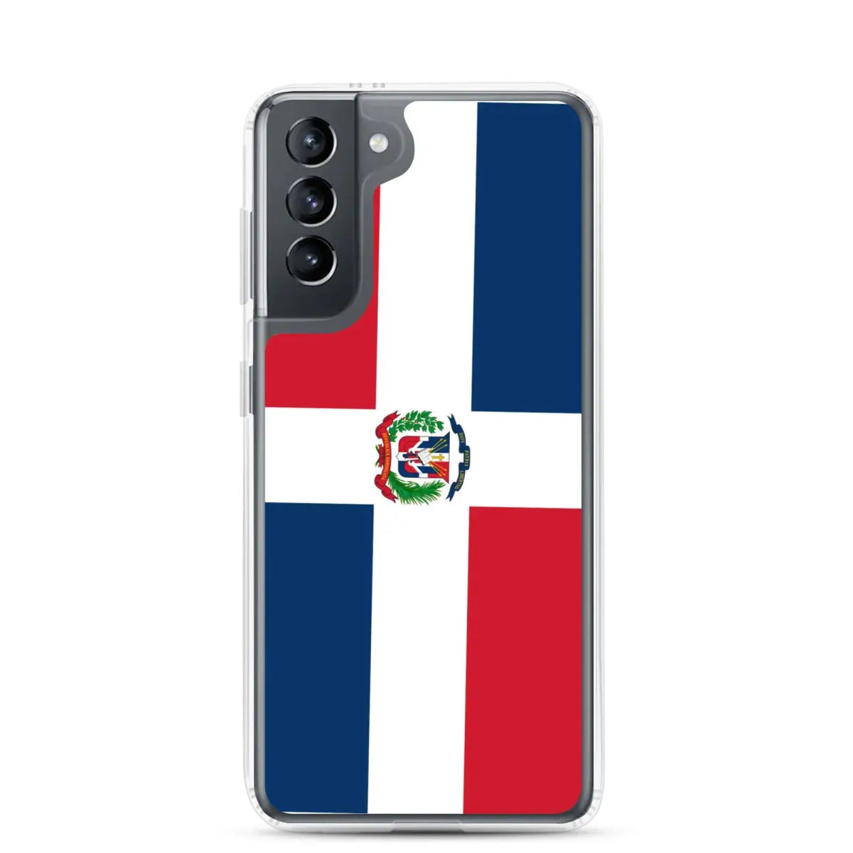 Coque téléphone drapeau de la république dominicaine - pixelforma