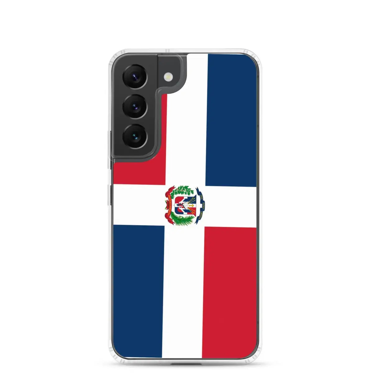 Coque téléphone drapeau de la république dominicaine - pixelforma