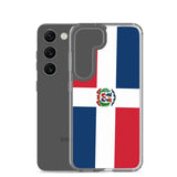 Coque téléphone drapeau de la république dominicaine - pixelforma