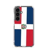 Coque téléphone drapeau de la république dominicaine - pixelforma