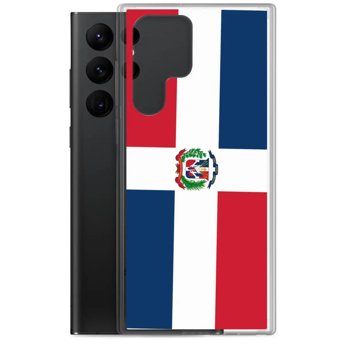Coque téléphone drapeau de la république dominicaine - pixelforma