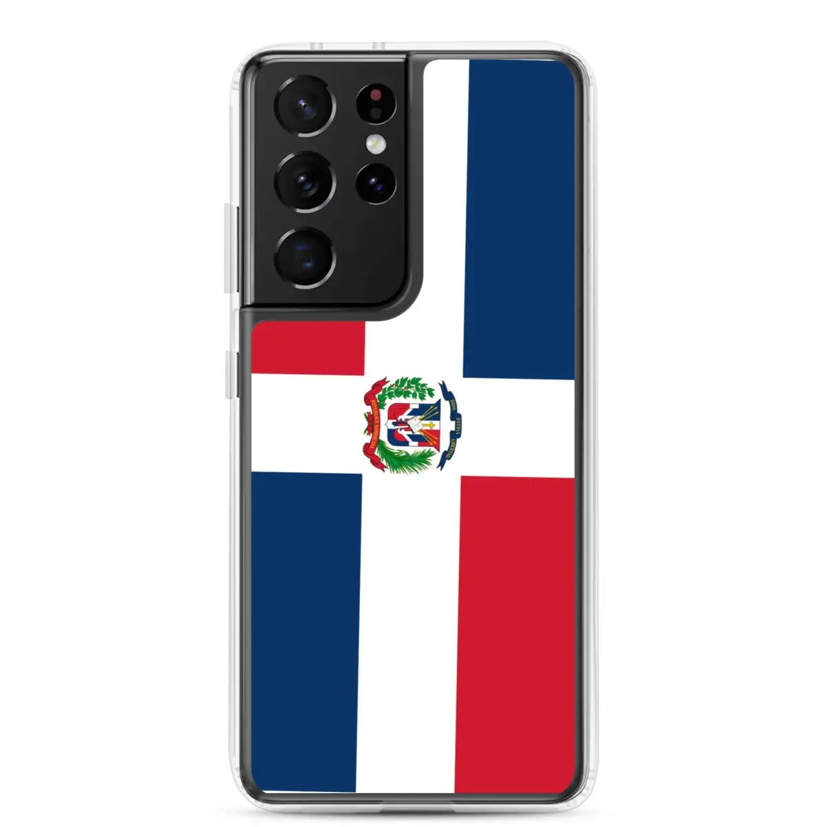 Coque téléphone drapeau de la république dominicaine - pixelforma