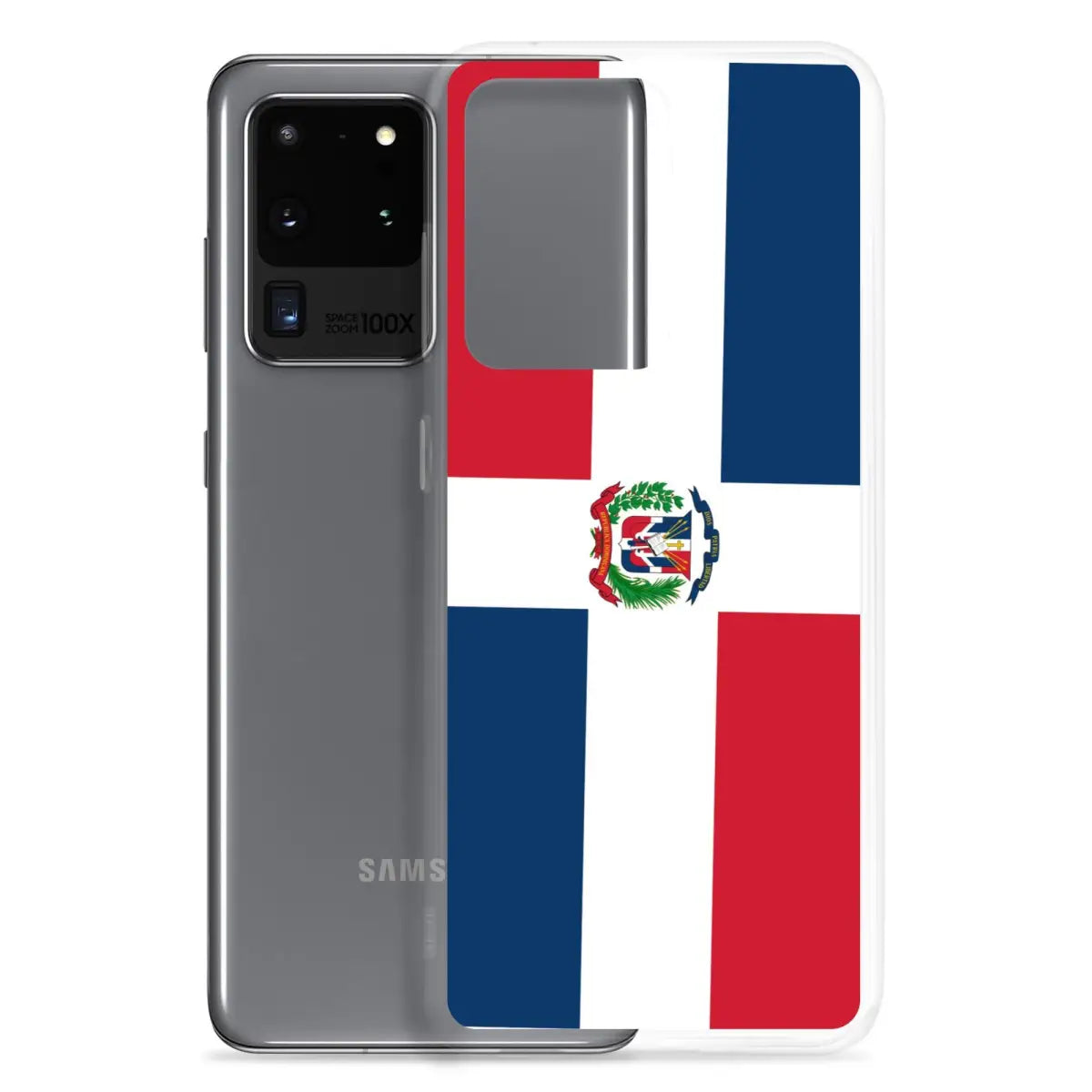Coque téléphone drapeau de la république dominicaine - pixelforma