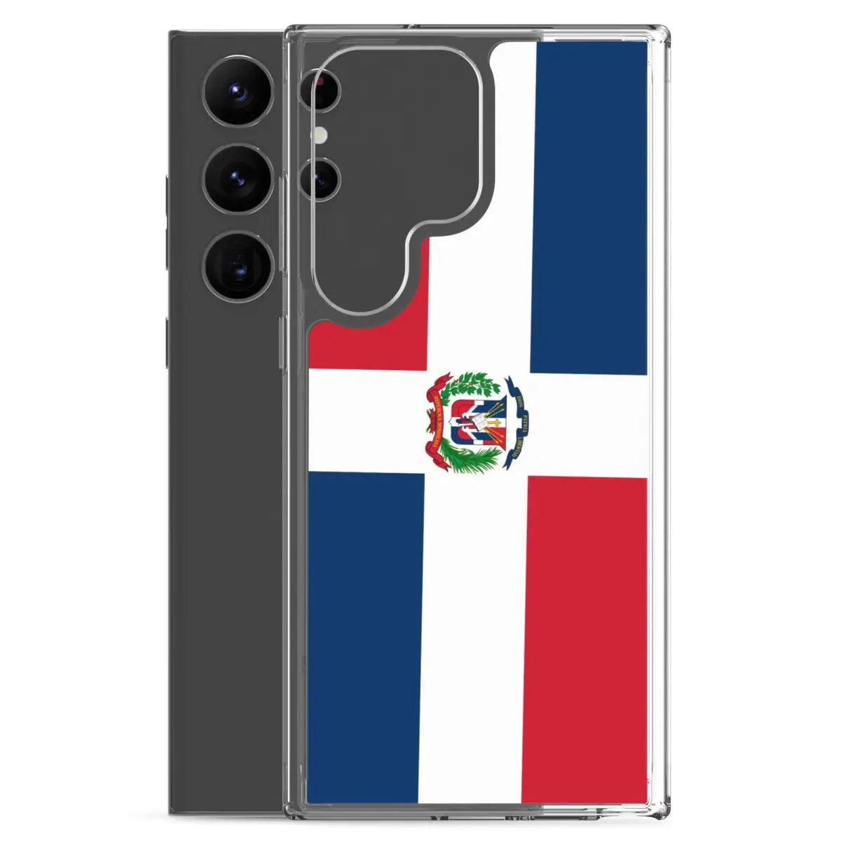 Coque téléphone drapeau de la république dominicaine - pixelforma