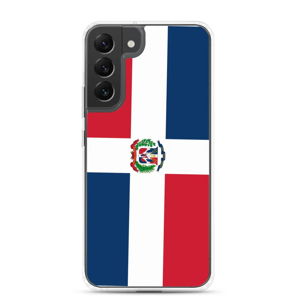 Coque téléphone drapeau de la république dominicaine - pixelforma