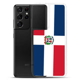 Coque téléphone drapeau de la république dominicaine - pixelforma