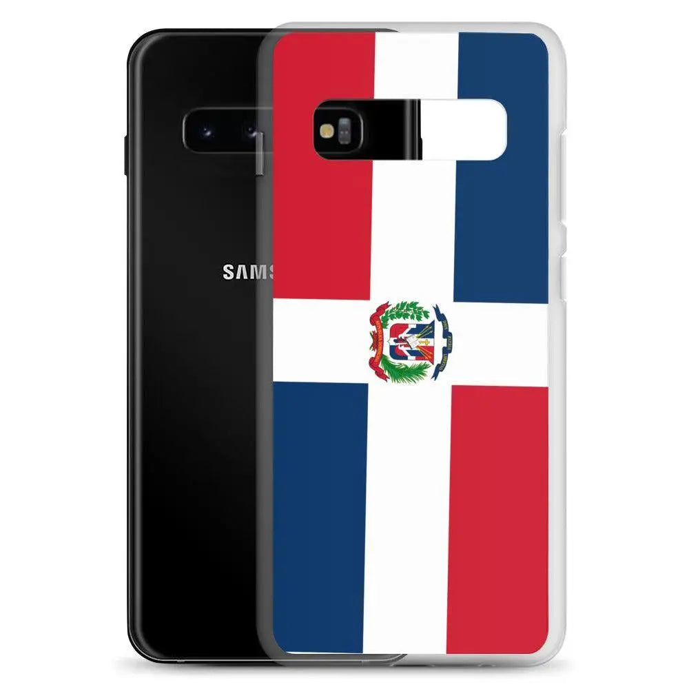 Coque téléphone drapeau de la république dominicaine - pixelforma