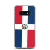 Coque téléphone drapeau de la république dominicaine - pixelforma