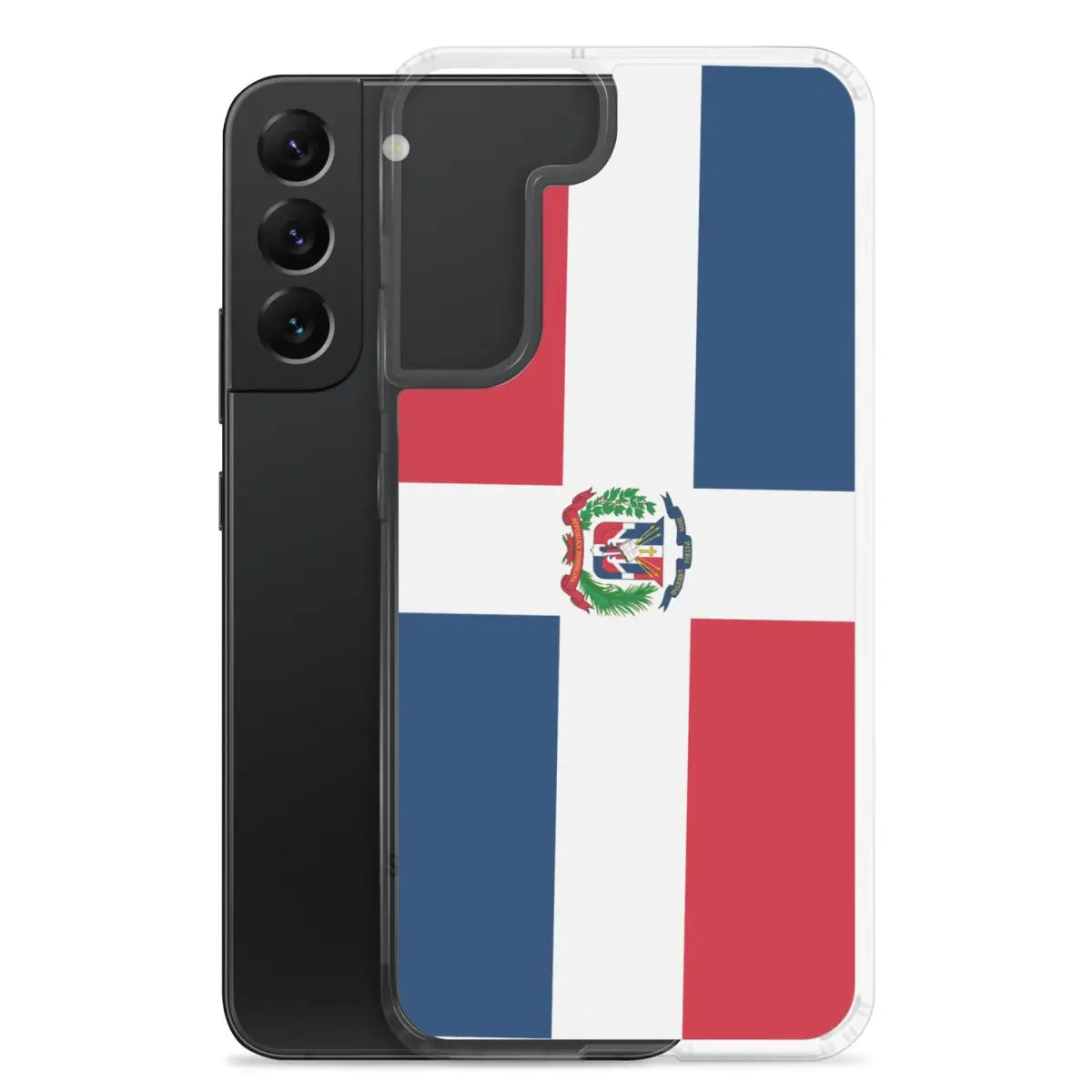 Coque téléphone drapeau de la république dominicaine - pixelforma