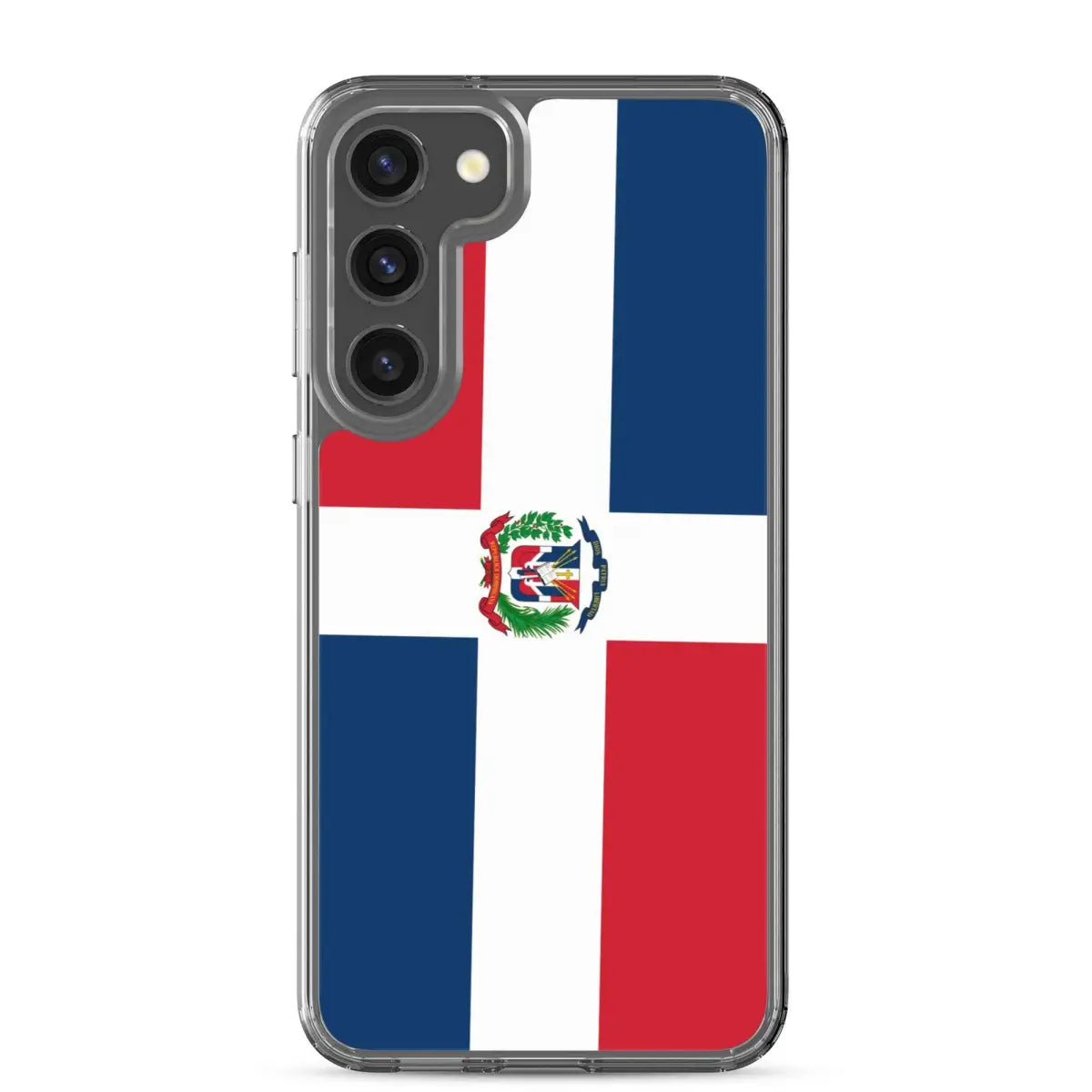 Coque téléphone drapeau de la république dominicaine - pixelforma