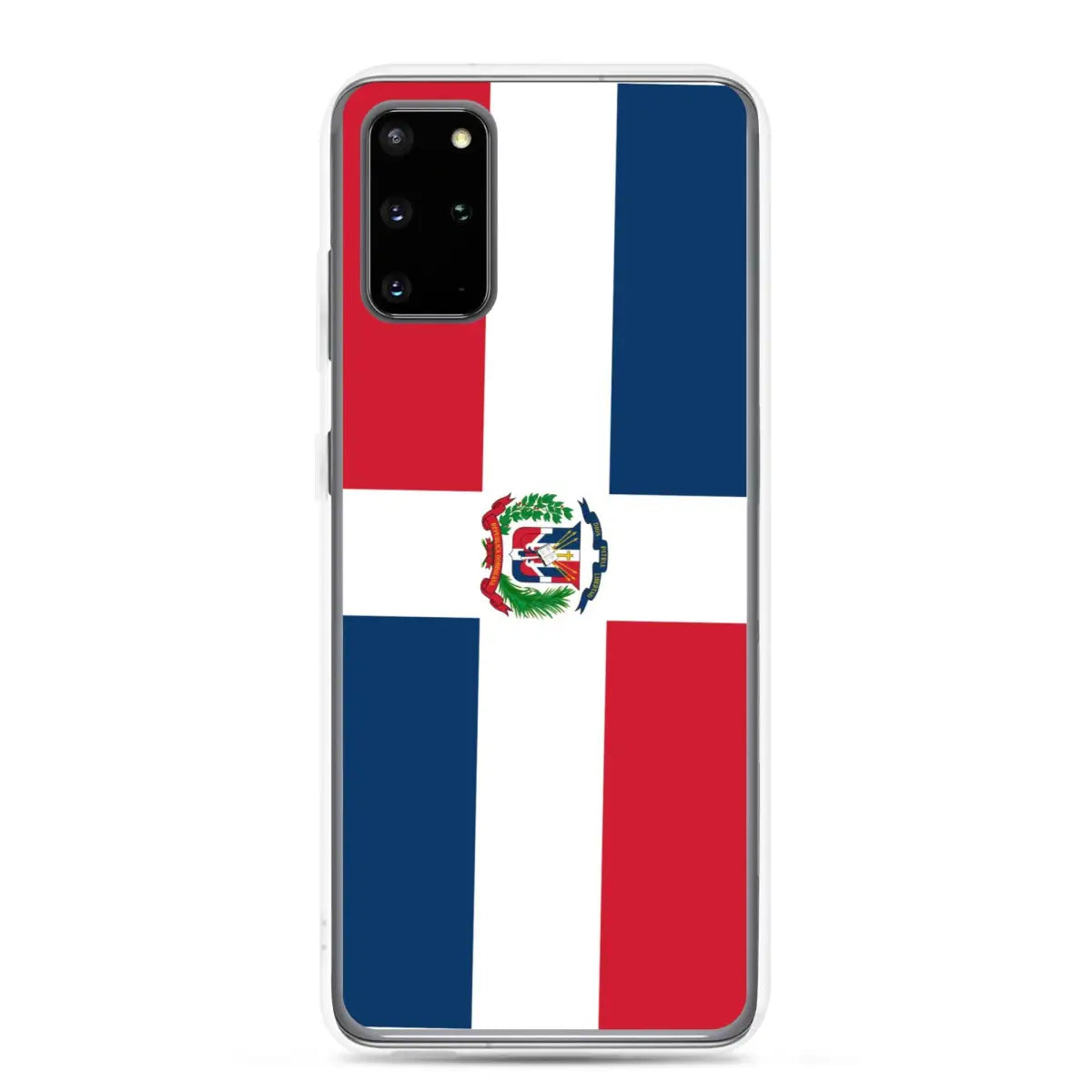 Coque téléphone drapeau de la république dominicaine - pixelforma