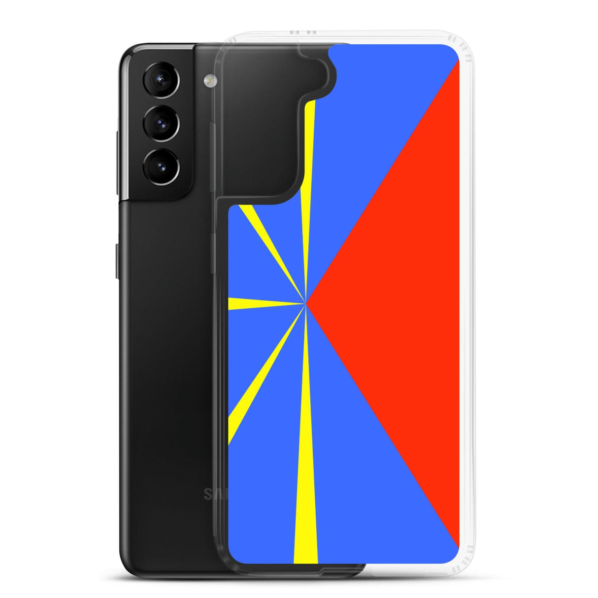 Coque Téléphone Drapeau de La Réunion - Pixelforma