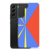 Coque téléphone drapeau de la réunion - pixelforma