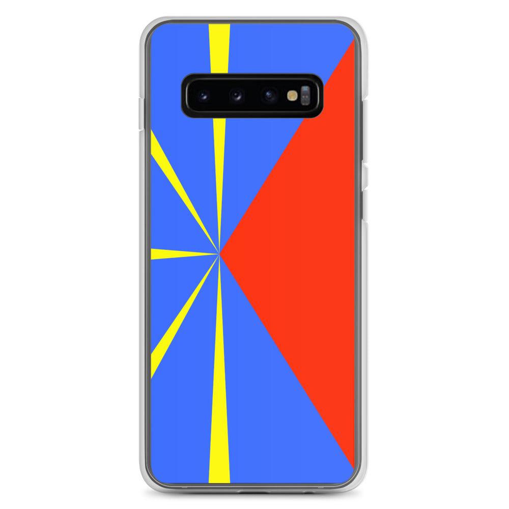 Coque Téléphone Drapeau de La Réunion - Pixelforma