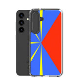 Coque téléphone drapeau de la réunion - pixelforma