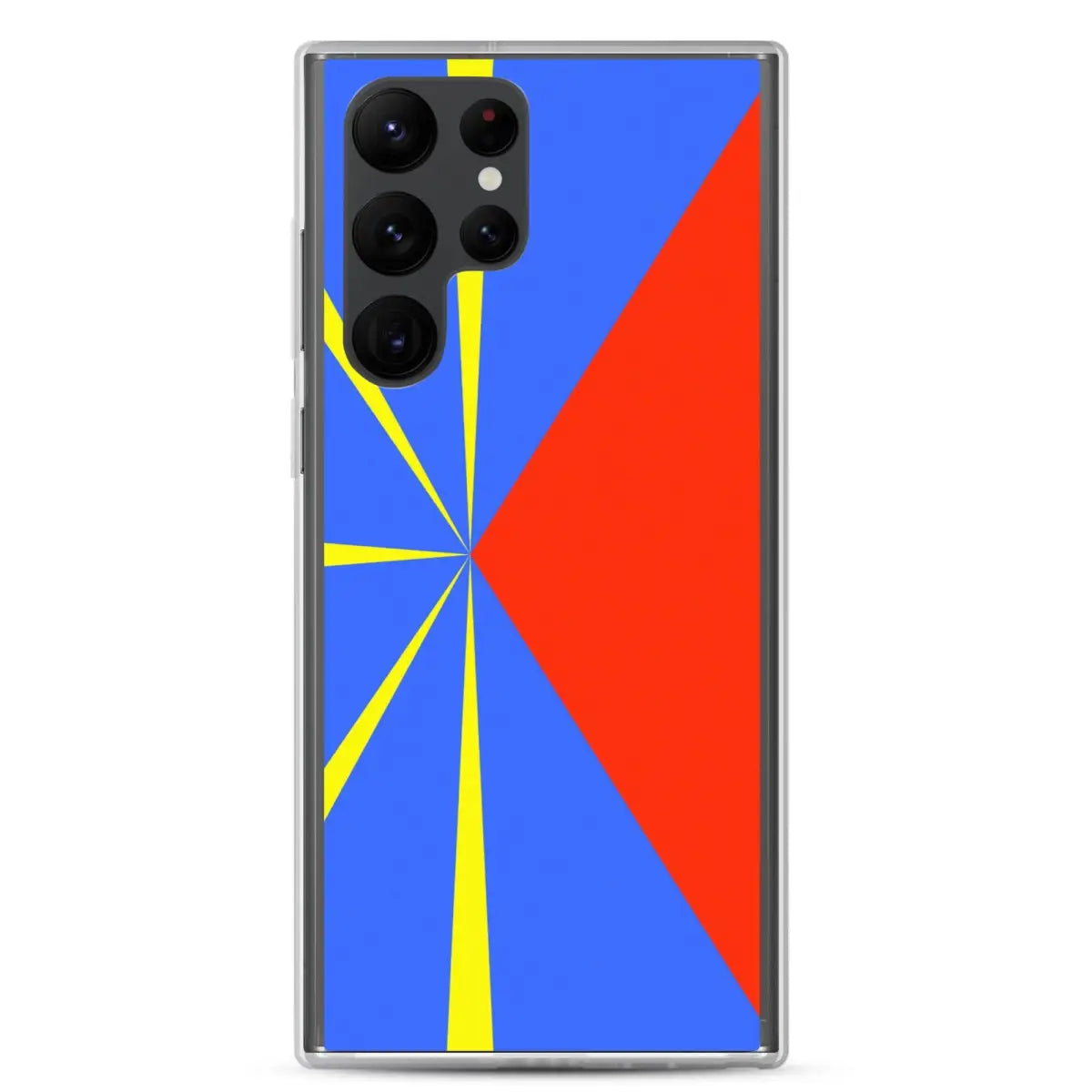 Coque téléphone drapeau de la réunion - pixelforma