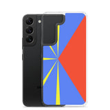 Coque téléphone drapeau de la réunion - pixelforma
