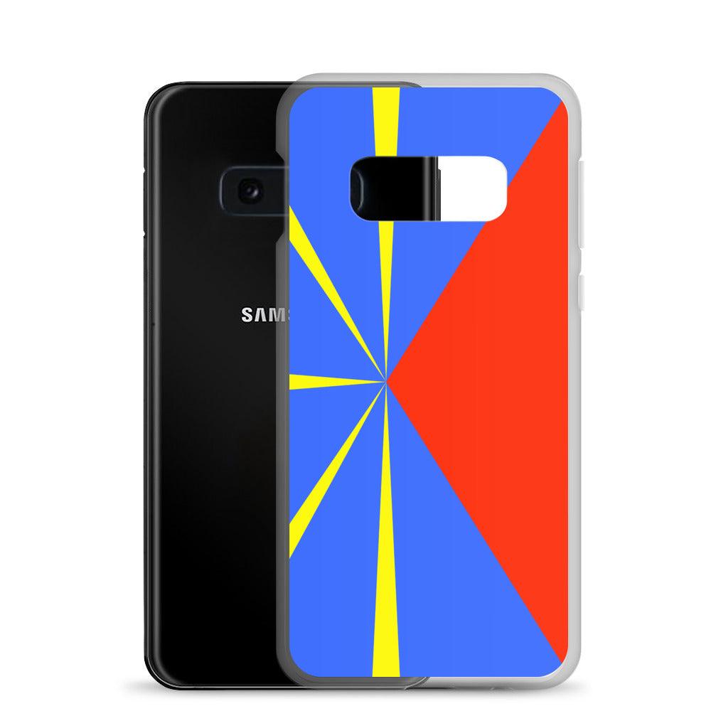 Coque Téléphone Drapeau de La Réunion - Pixelforma