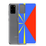 Coque téléphone drapeau de la réunion - pixelforma