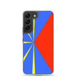 Coque téléphone drapeau de la réunion - pixelforma