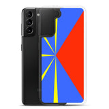 Coque téléphone drapeau de la réunion - pixelforma