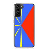 Coque téléphone drapeau de la réunion - pixelforma