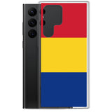 Coque Téléphone Drapeau de la Roumanie - Pixelforma