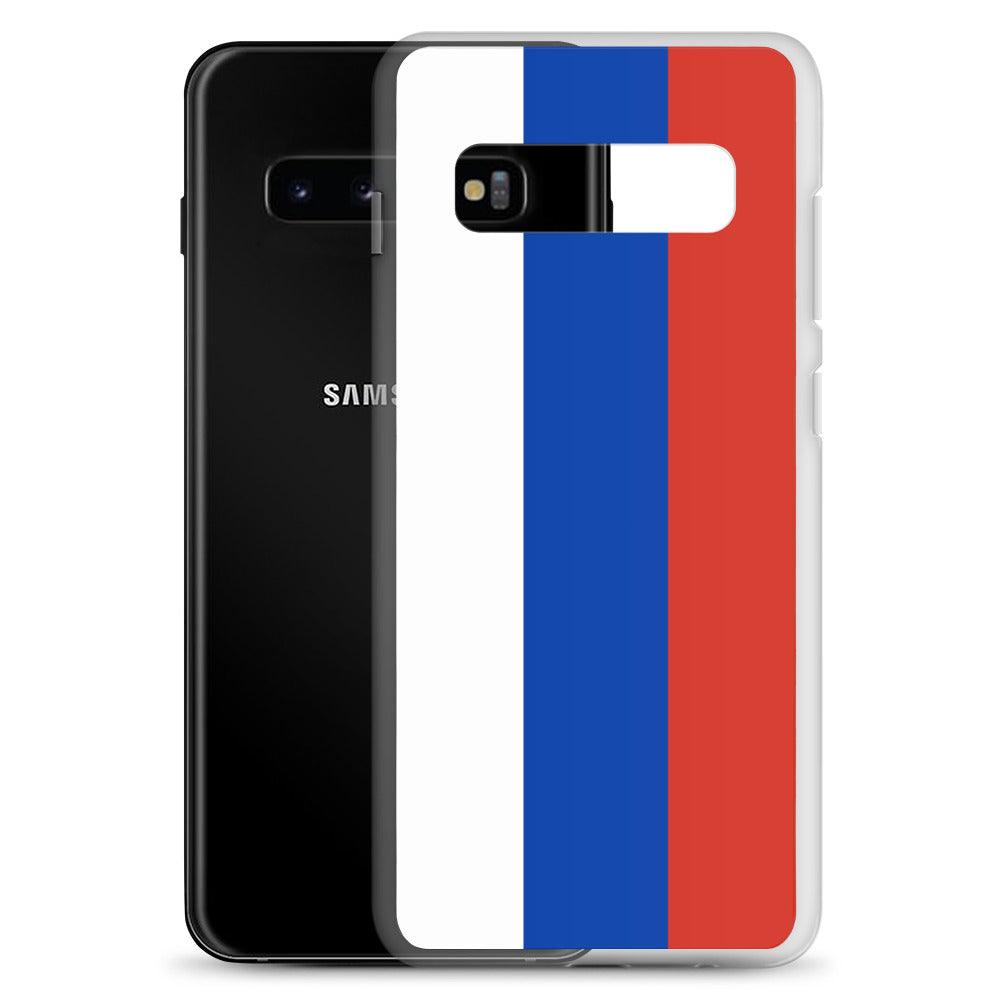 Coque Téléphone Drapeau de la Russie - Pixelforma