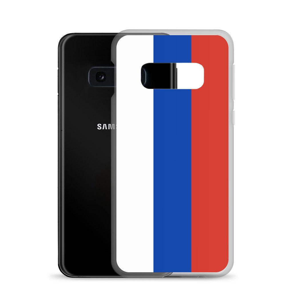 Coque Téléphone Drapeau de la Russie - Pixelforma