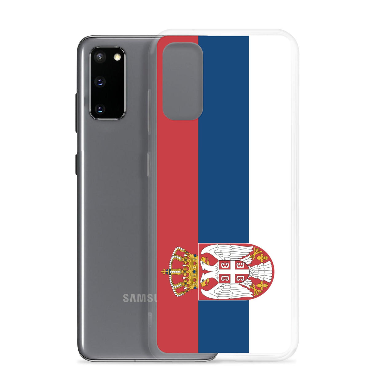 Coque Téléphone Drapeau de la Serbie - Pixelforma