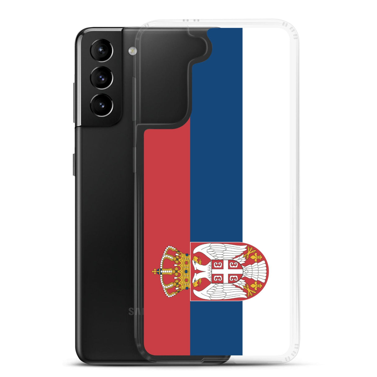 Coque Téléphone Drapeau de la Serbie - Pixelforma