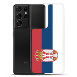 Coque Téléphone Drapeau de la Serbie - Pixelforma