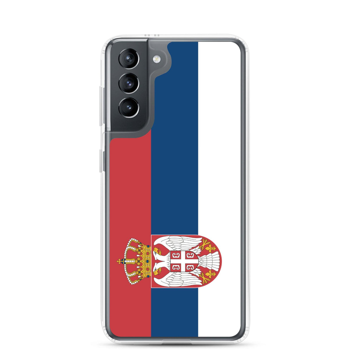 Coque Téléphone Drapeau de la Serbie - Pixelforma