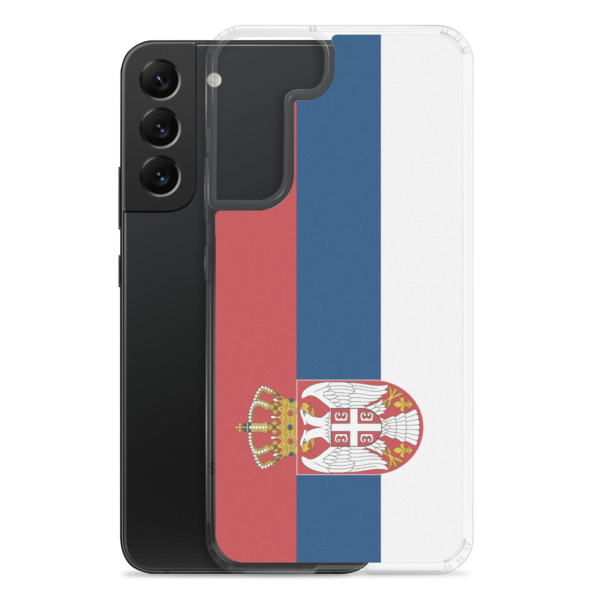 Coque Téléphone Drapeau de la Serbie - Pixelforma