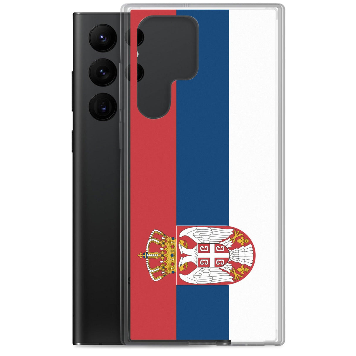 Coque Téléphone Drapeau de la Serbie - Pixelforma