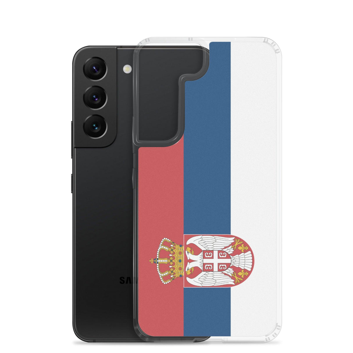 Coque Téléphone Drapeau de la Serbie - Pixelforma