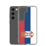 Coque Téléphone Drapeau de la Serbie - Pixelforma