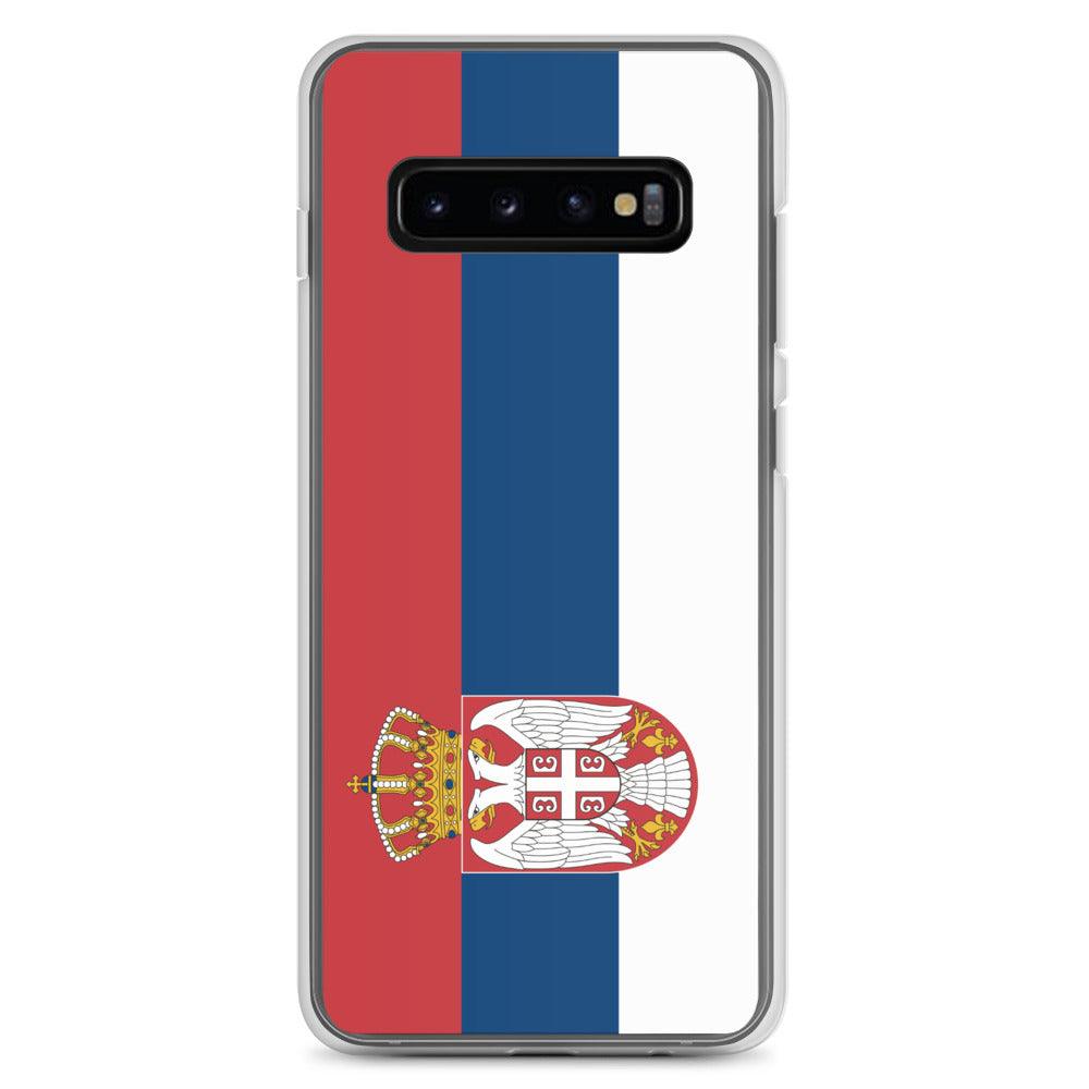 Coque Téléphone Drapeau de la Serbie - Pixelforma