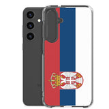 Coque Téléphone Drapeau de la Serbie - Pixelforma