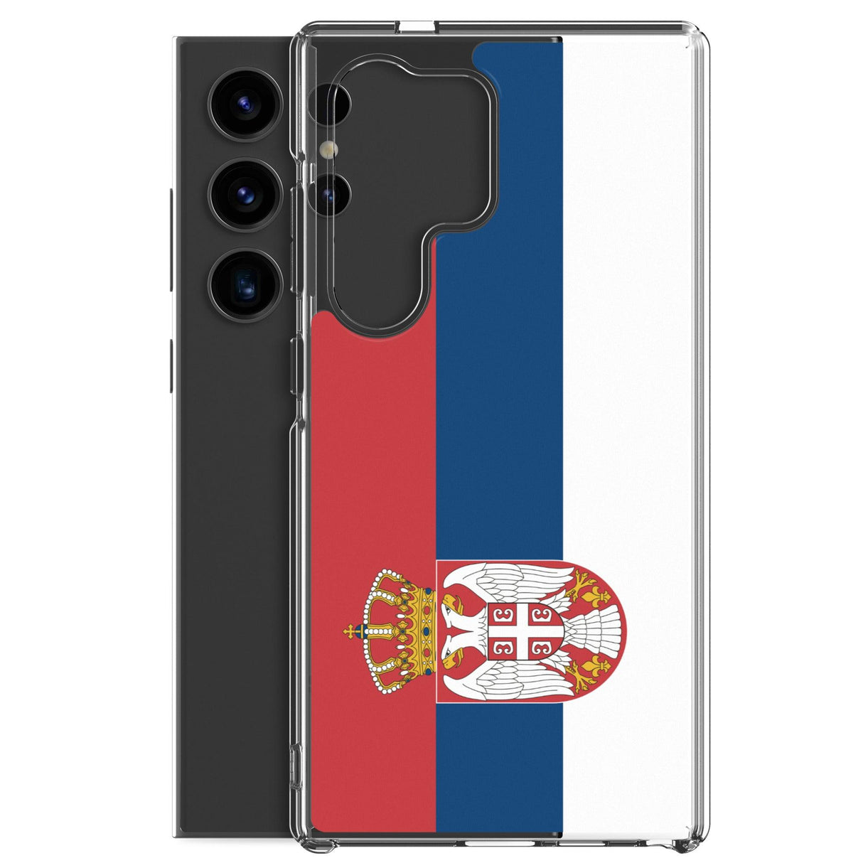 Coque Téléphone Drapeau de la Serbie - Pixelforma